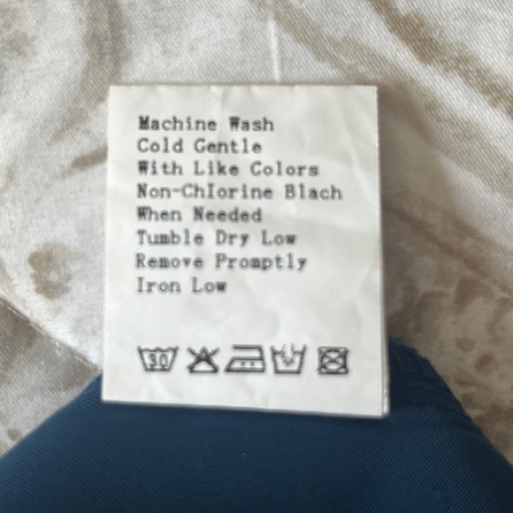 PRETTY GARDEN Satin Cocktail Dress Sleeveless One Shoulder Wrap - Size Large - Picture 6 of 7